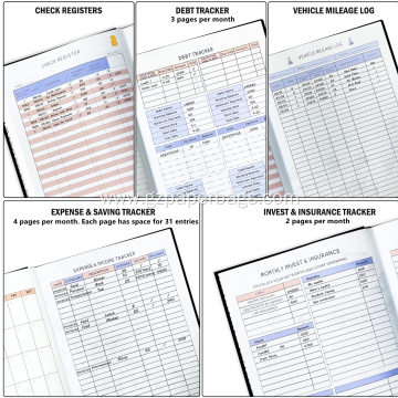 Undated Monthly Budget and Bill Planner
